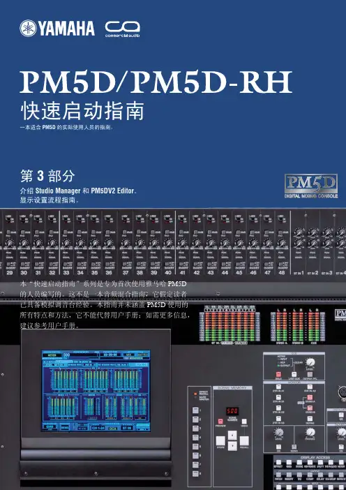 YAMAHA PM5D PM5D-EH 说明书