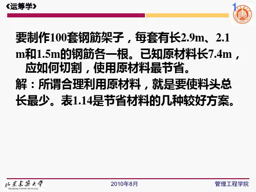 运筹学_单纯形法_的应用举例