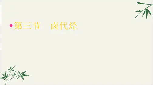 课件《卤代烃》课件PPT_人教版3