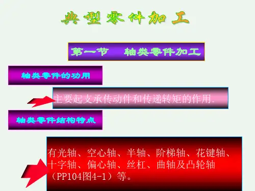 机械零件加工工艺技术详解(课件)