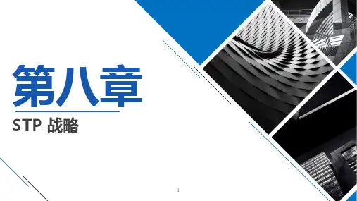 《市场营销》第八章 STP 战略
