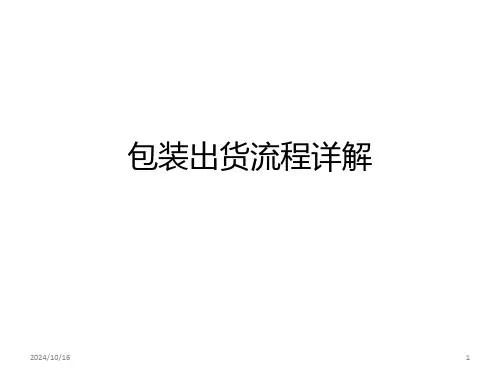 包装流程详解PPT课件