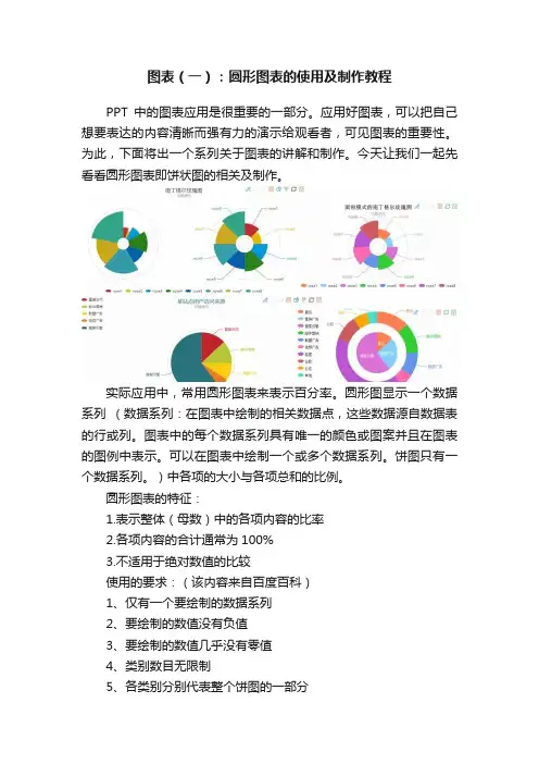 图表（一）：圆形图表的使用及制作教程