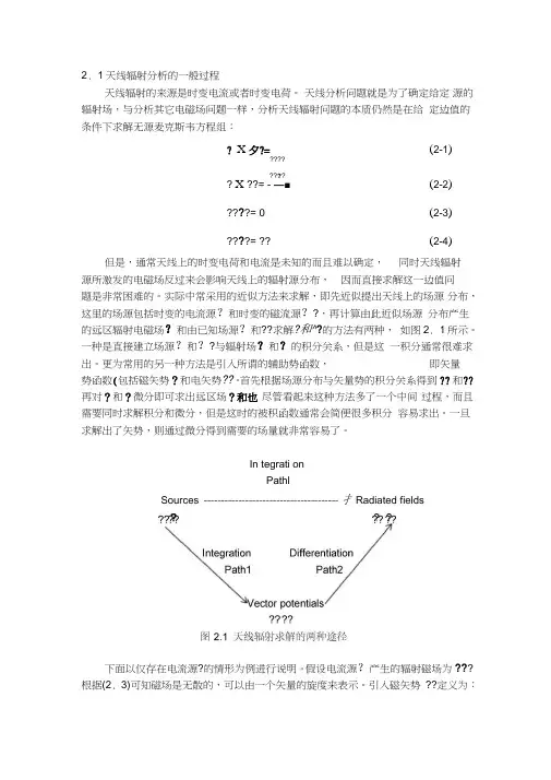 (完整版)贴片天线的工作原理和基本参数