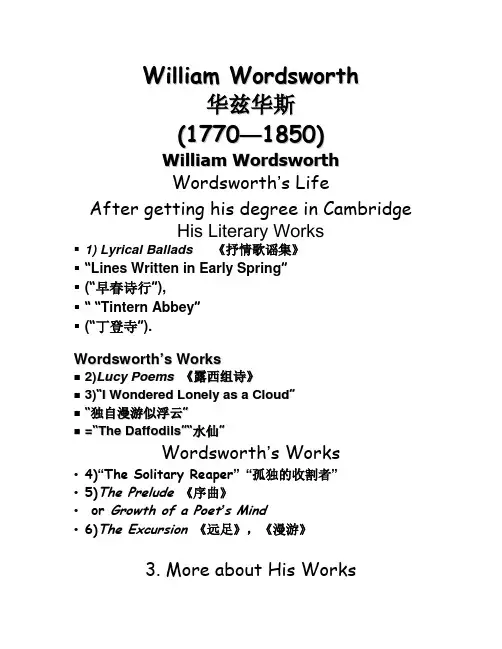 william wordsworth