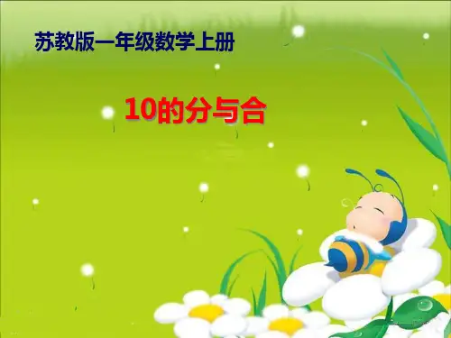 《10的分与合》分与合PPT课件