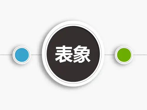 认知心理学(表象)