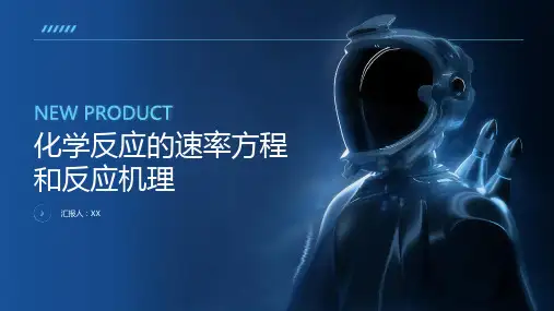 化学反应的速率方程和反应机理