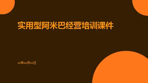 实用型阿米巴经营培训课件
