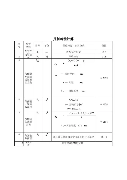 热工自动计算书