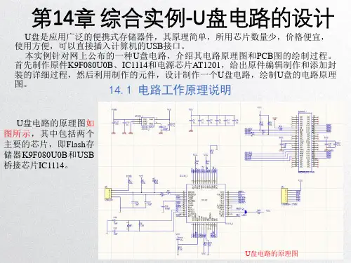 第14章 综合实例-U盘电路的设计 