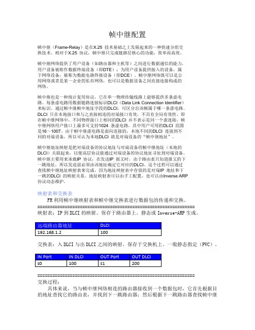 华为：FR