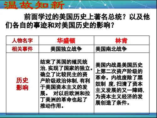 人教部编版九年级历史下册第13课罗斯福新政课件(共44张PPT)