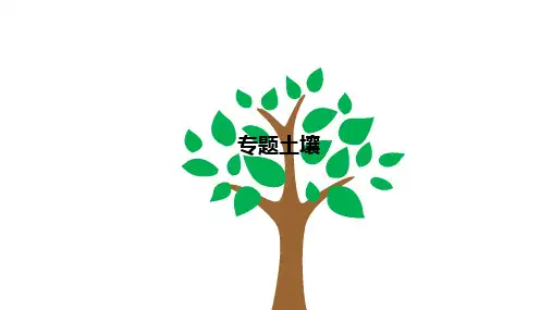2025年高三一轮复习专题+土壤+课件