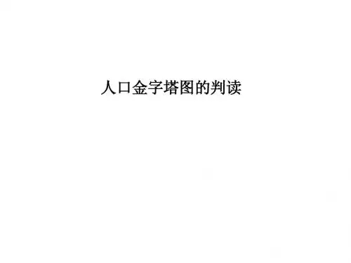 人口金字塔图的判读