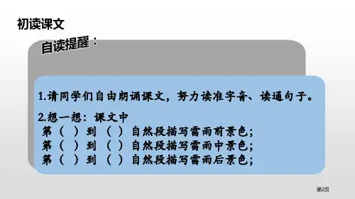 雷雨精品课件市公开课一等奖省优质课获奖课件.pptx