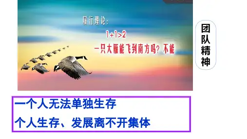 新人教部编版道德与法治七年级下册《集体生活邀请我》教学课件