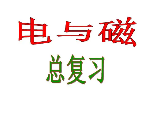 《电与磁》PPT课件