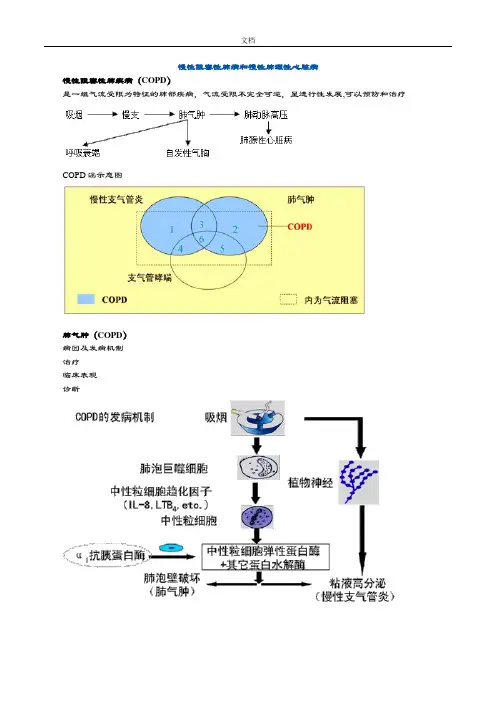 慢性阻塞性肺病和慢性肺源性心脏病
