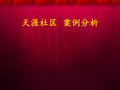 天涯社区案例分析剖析