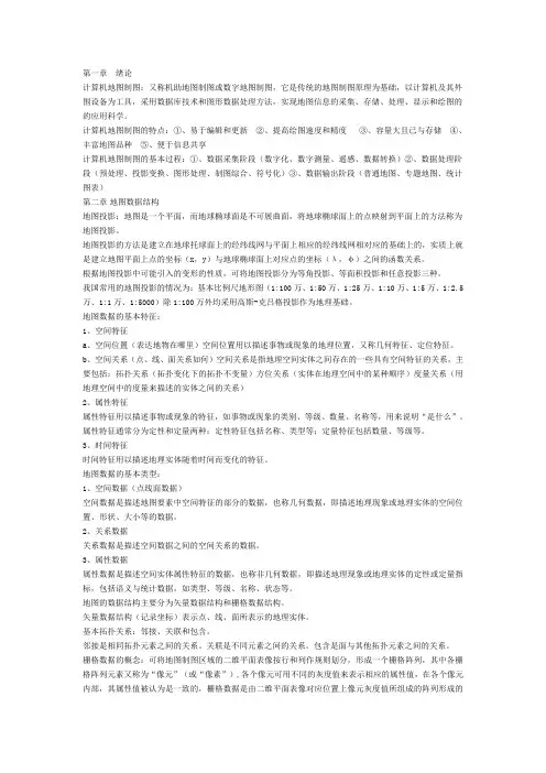 计算机地图制图