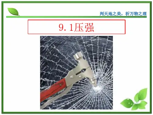 人教版八年级物理下册第九章第一节《压强》课件
