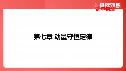 2025年高考物理总复习第七章动量守恒定律第3讲碰撞问题