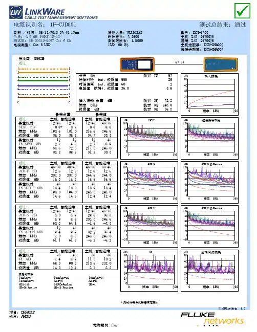 FLUKE测试报告
