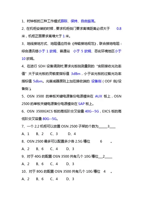 华为光网络-技术答辩