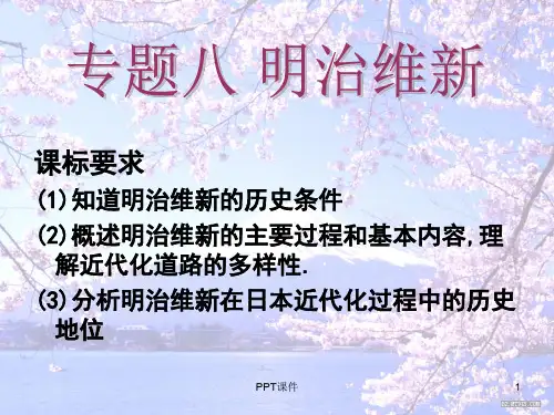 走向崩溃的幕府政权  ppt课件