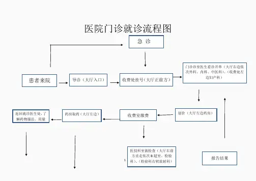 医院就诊流程图(精品课件)