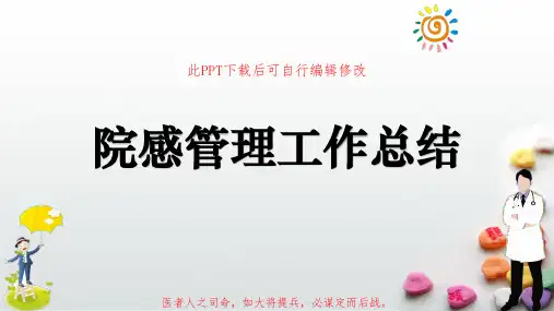 院感管理工作总结PPT成品模板