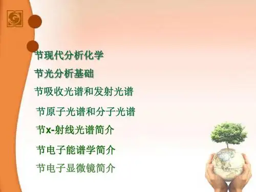 [化学课件]现代分析化学技术第一章绪论20