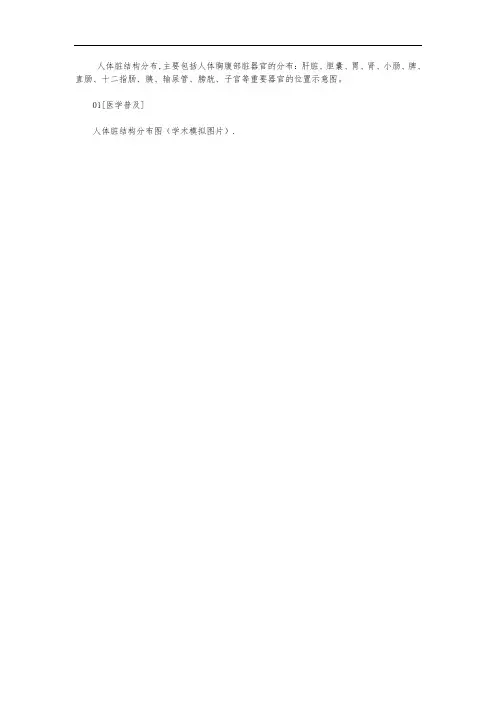 最全人体内脏结构图(医学图谱)33347