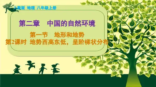 地势西高东低,呈阶梯状分布课件 2021-2022学年人教版地理 八年级上册