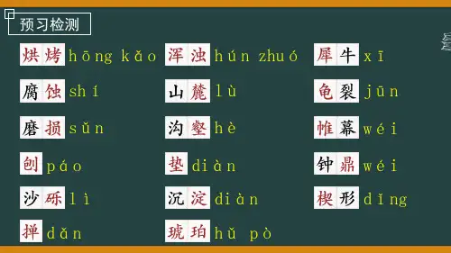 第8课《时间的脚印》-部编版语文八年级下册