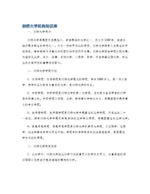 剑桥大学机构知识库