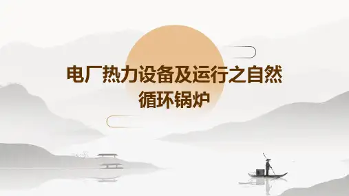 电厂热力设备及运行之自然循环锅炉