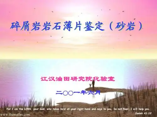 薄片鉴定培训(仅供学习参考)