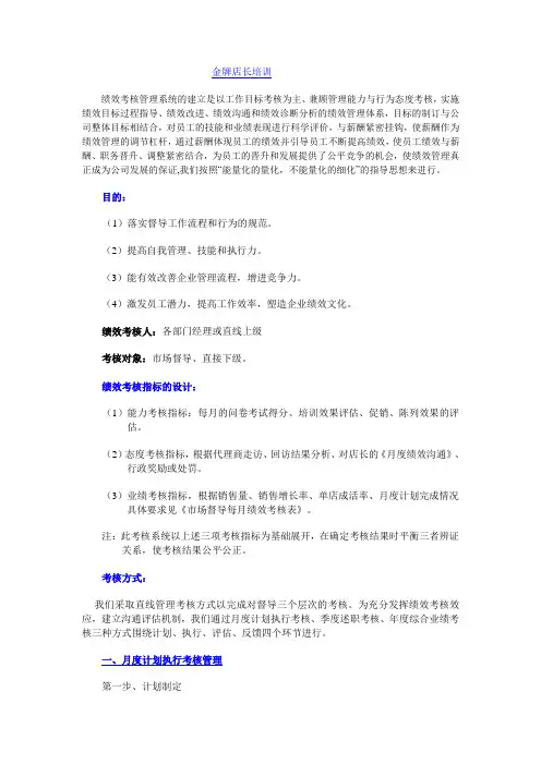 舒立平 金牌店长培训12