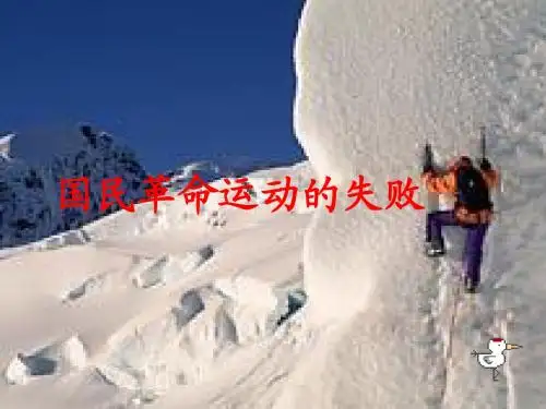 国民革命的失败