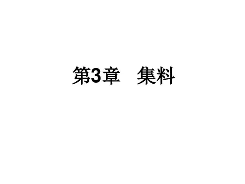 第3章---集料