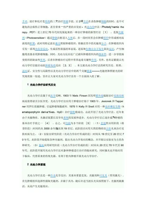 光动力综述