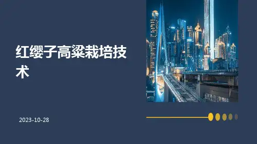 红缨子高粱栽培技术