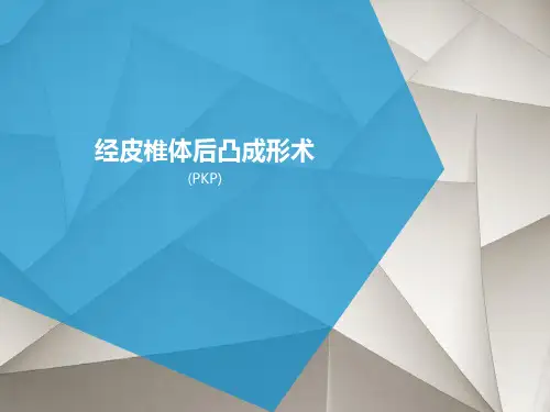 经皮椎体后凸成形术