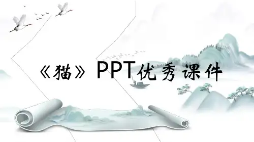 《猫》PPT优秀课件