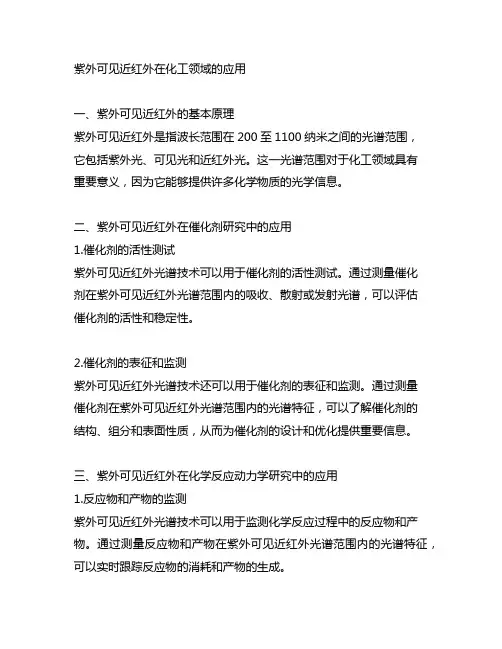 紫外可见近红外在化工领域的应用