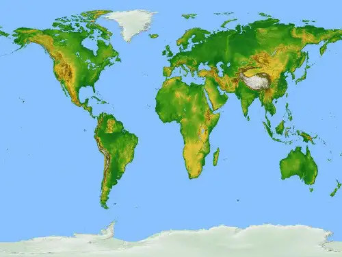 五年级上册科学课件PPT：地球表面的地形 教科版