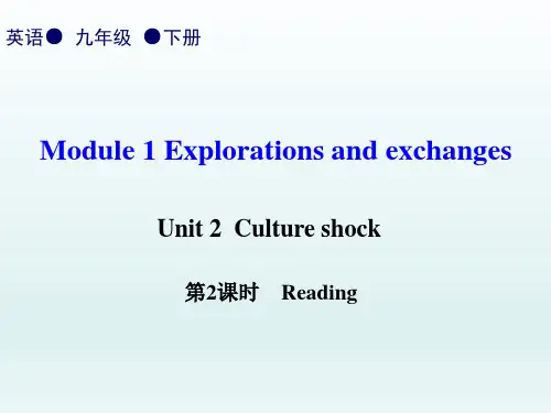 英语九下-Unit2教案(阅读)