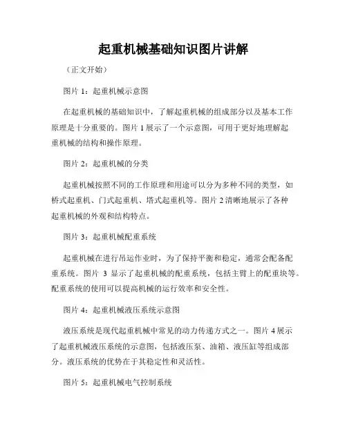 起重机械基础知识图片讲解